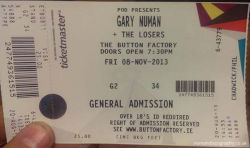 Dublin Ticket 2013